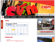 Tablet Screenshot of cvjm-ludwigsburg.de